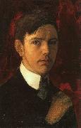August Macke Self Portrait  ssss oil on canvas